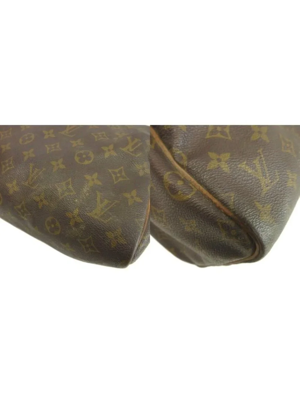 Louis Vuitton Vintage Speedy 30 Monogram Miniboston Leather All Over Pattern